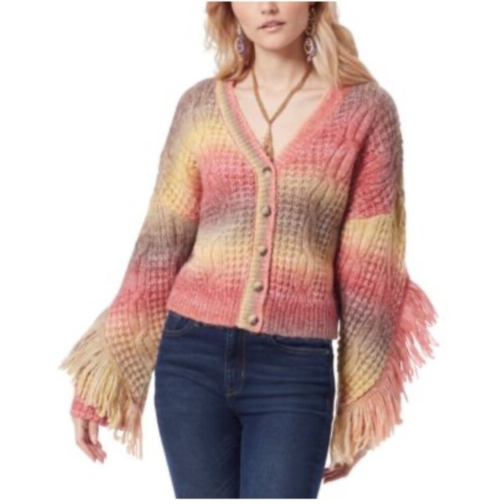 Sam Edelman Woman’s Knit Cardigan Sweater Size Small New NWTS Colorful K